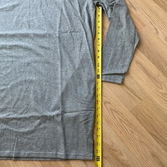 NEW Light Grey High Neck Sweater Lace Up Detail L - Picture 7 of 8